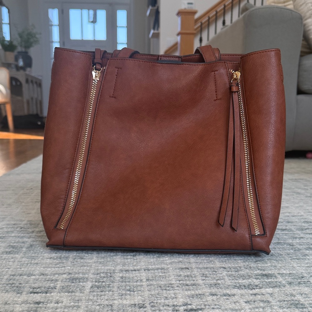 Elegant Brown Tote Bag